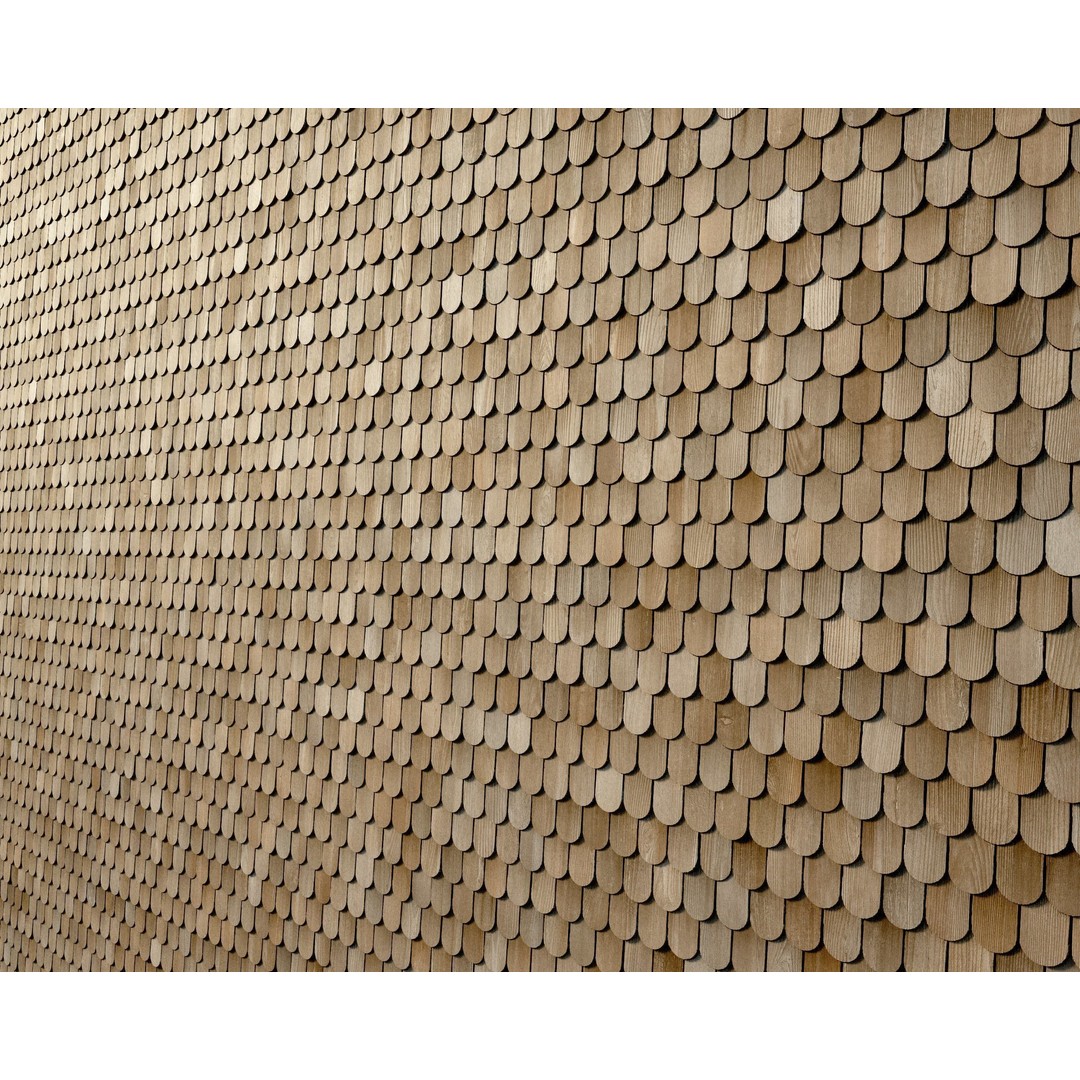 Wood Shingles 3D Model – Seamless PBR Textures, 8K Resolution - View 39