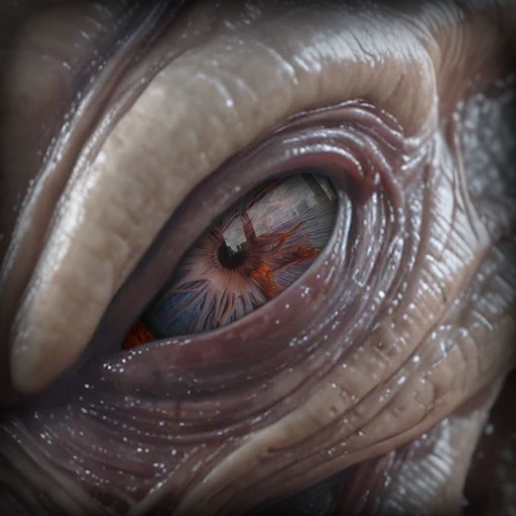 Alien Eyes 3D Model – PBR Textures, Game-Ready, FBX - View 11