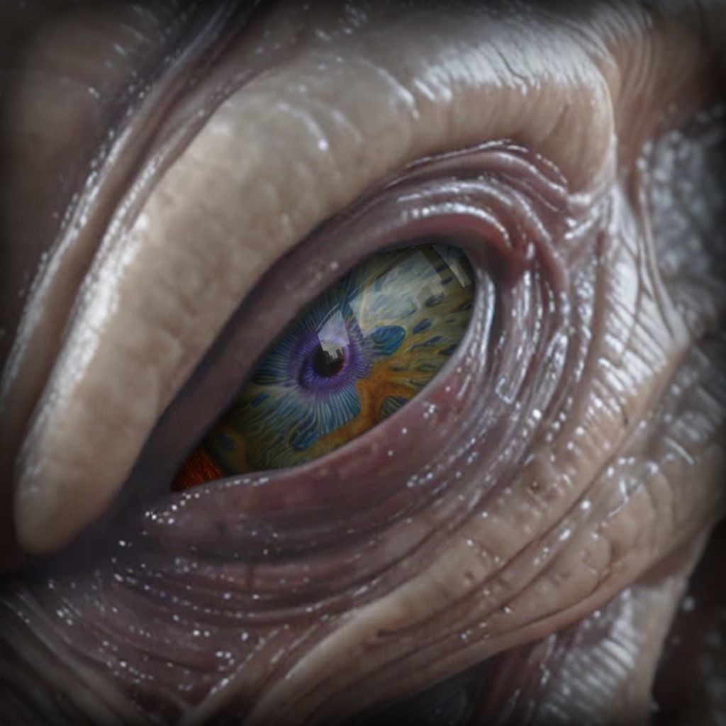 Alien Eyes 3D Model – PBR Textures, Game-Ready, FBX - View 14
