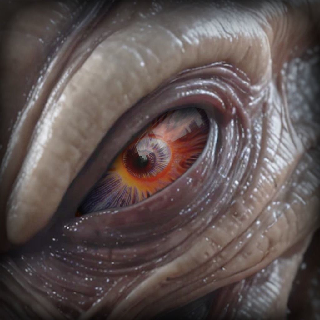Alien Eyes 3D Model – PBR Textures, Game-Ready, FBX - View 15
