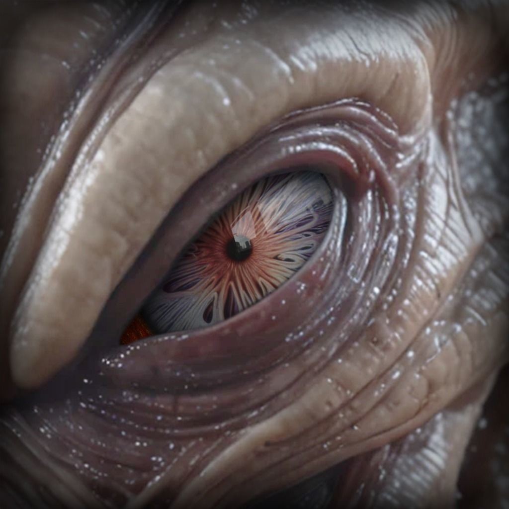 Alien Eyes 3D Model – PBR Textures, Game-Ready, FBX - View 17