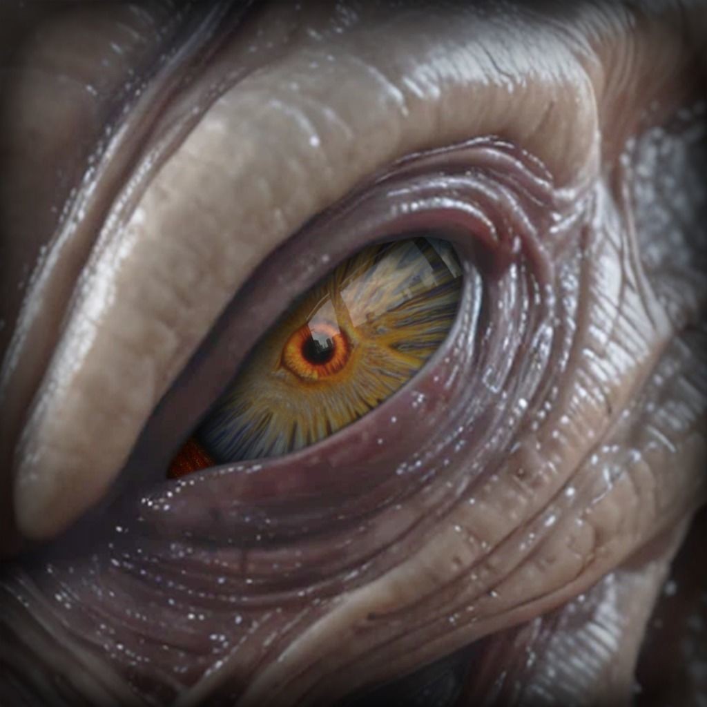 Alien Eyes 3D Model – PBR Textures, Game-Ready, FBX - View 5
