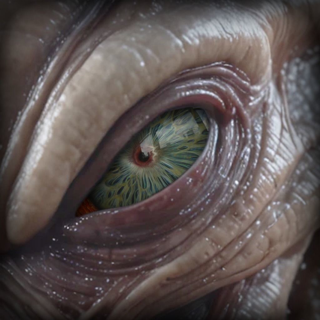Alien Eyes 3D Model – PBR Textures, Game-Ready, FBX - View 6