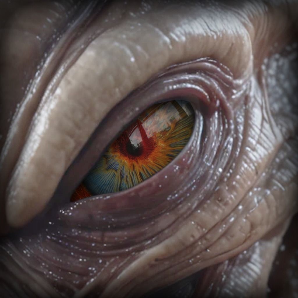 Alien Eyes 3D Model – PBR Textures, Game-Ready, FBX - View 8