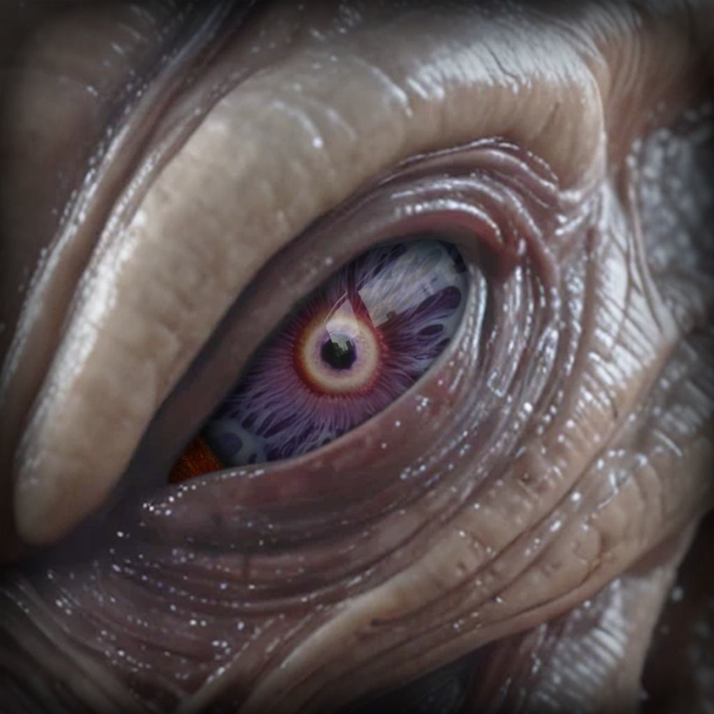 Alien Eyes 3D Model – PBR Textures, Game-Ready, FBX - View 9