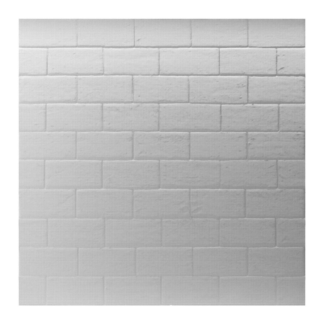 Block Wall Set 05 3D Model – Architectural Textures, PBR, FBX, OBJ - View 11