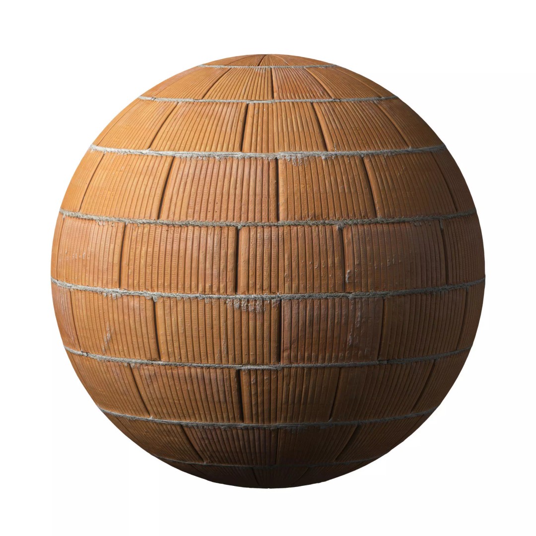 Block Wall Set 05 3D Model – Architectural Textures, PBR, FBX, OBJ - View 6