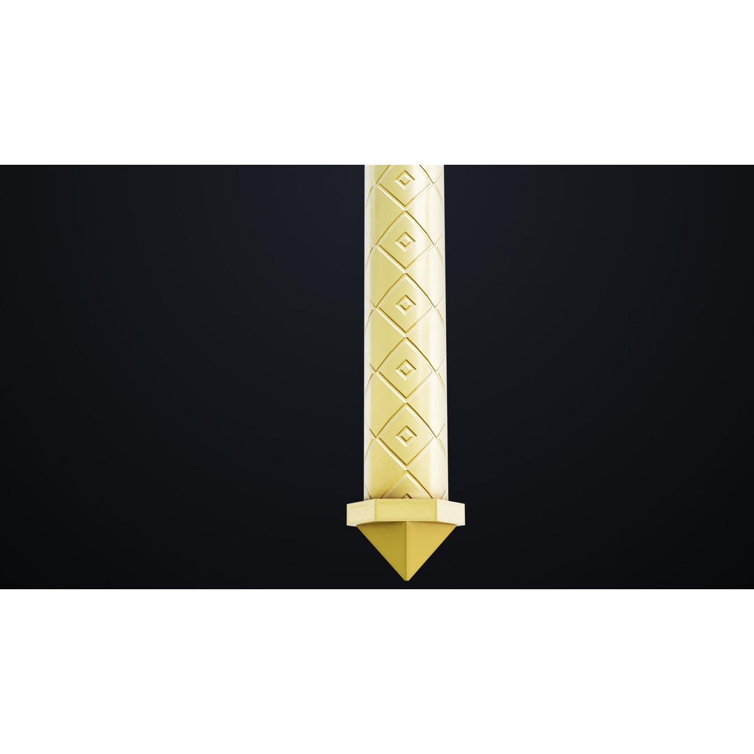 Battle Hammer 3D Model – Low Poly Game-Ready Asset, FBX, PBR Textures - View 14