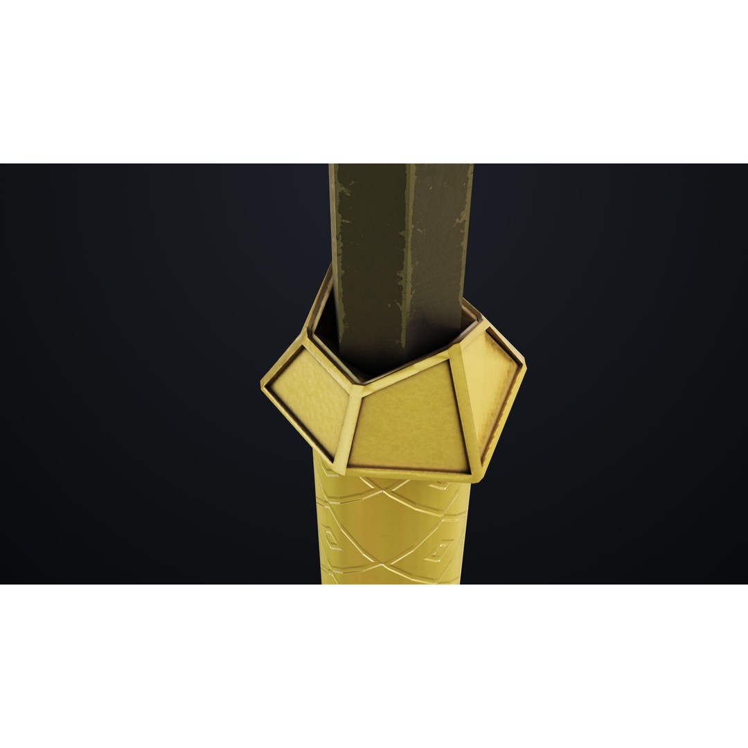 Battle Hammer 3D Model – Low Poly Game-Ready Asset, FBX, PBR Textures - View 15