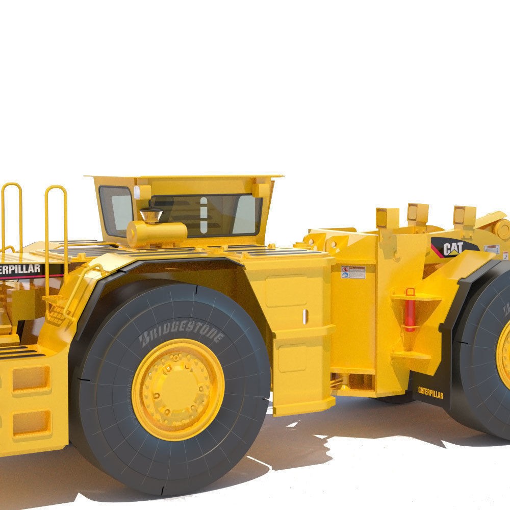 Underground Mining Loader Cat R1600G 3D Model – High Poly PBR Asset, FBX - View 14