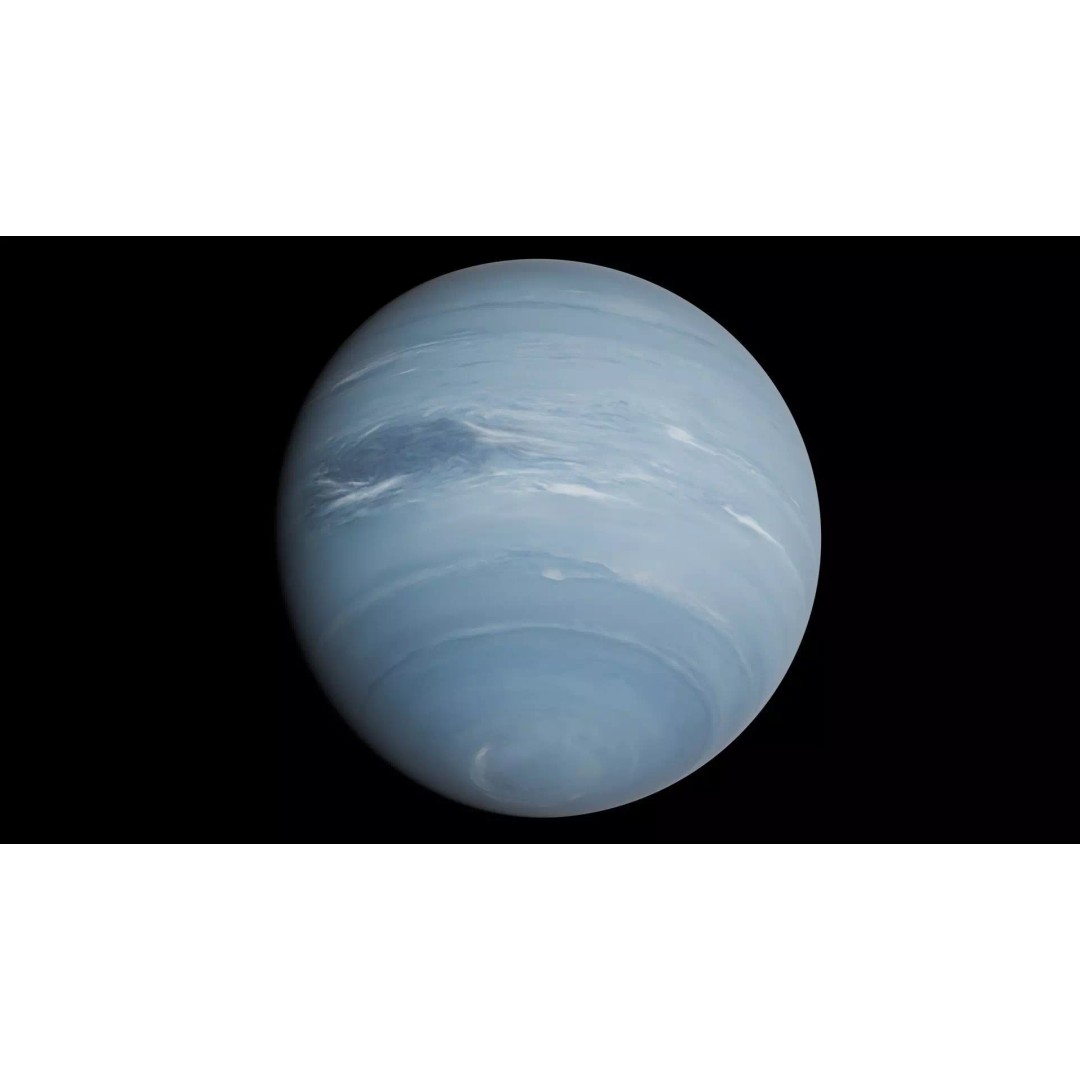 Neptune 3D Model – Photorealistic Low-Poly Asset, Blender, Unity - View 2