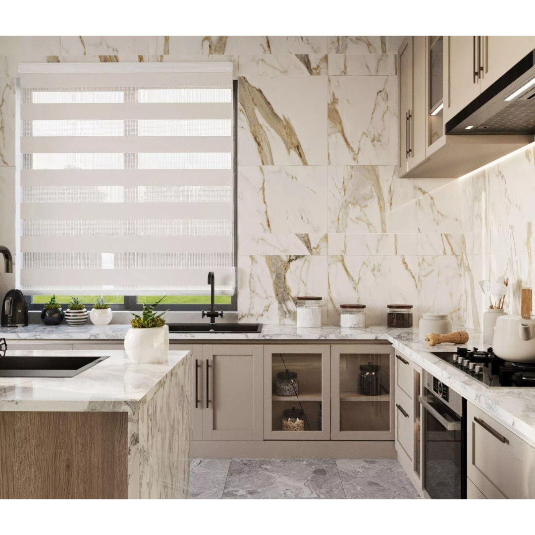 Modern Luxury Kitchen 3D Model – Minimalist Design with PBR Textures - View 9