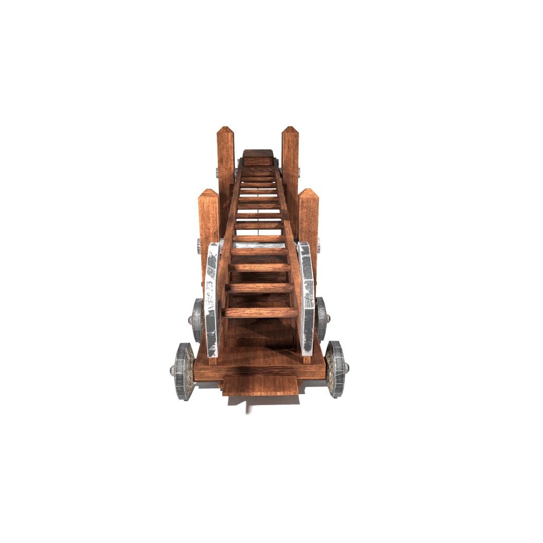 Medieval Siege Weapons Pack I 3D Model – Low Poly Game-Ready Assets, FBX, OBJ, Blender - View 22
