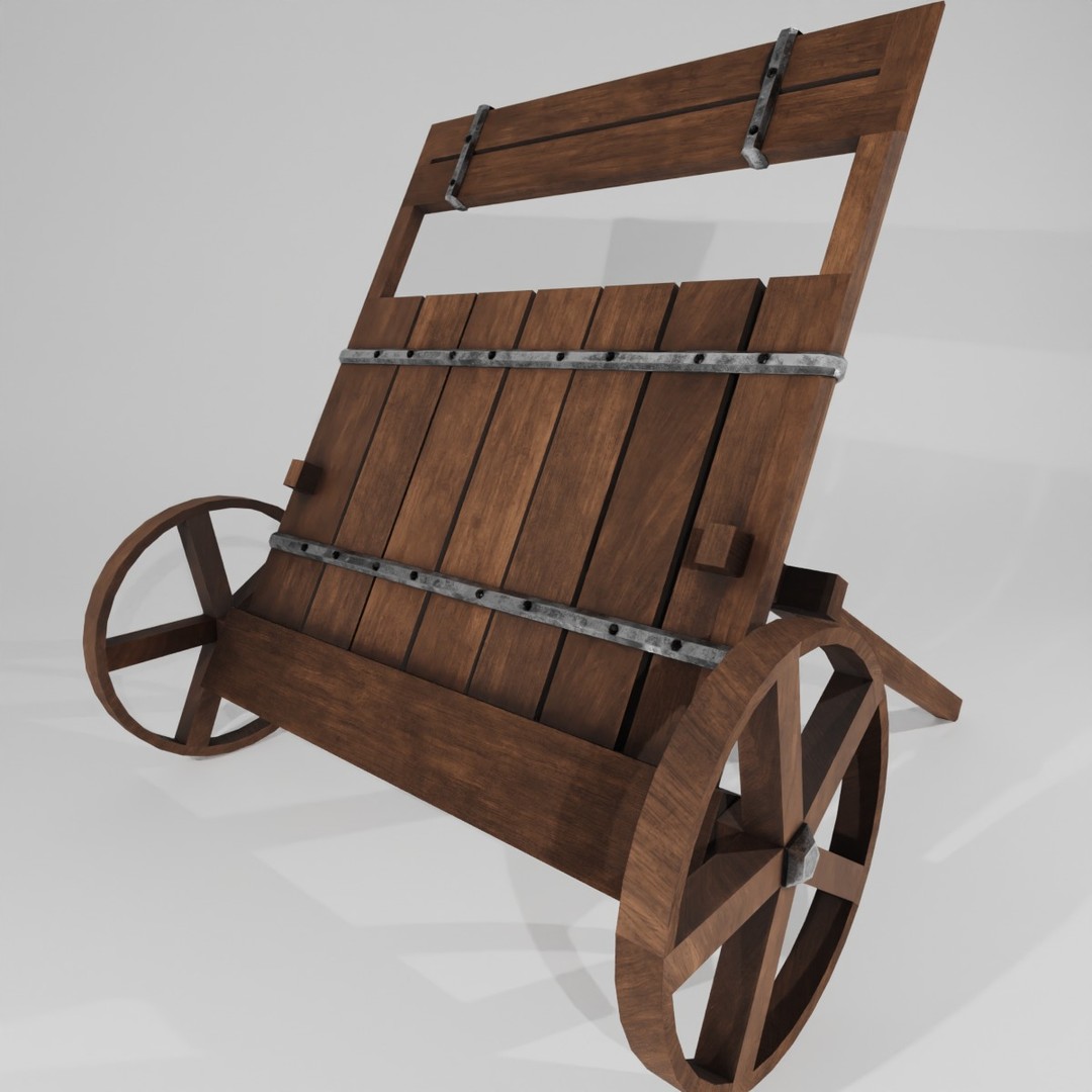 Medieval Siege Weapons Pack I 3D Model – Low Poly Game-Ready Assets, FBX, OBJ, Blender - View 33
