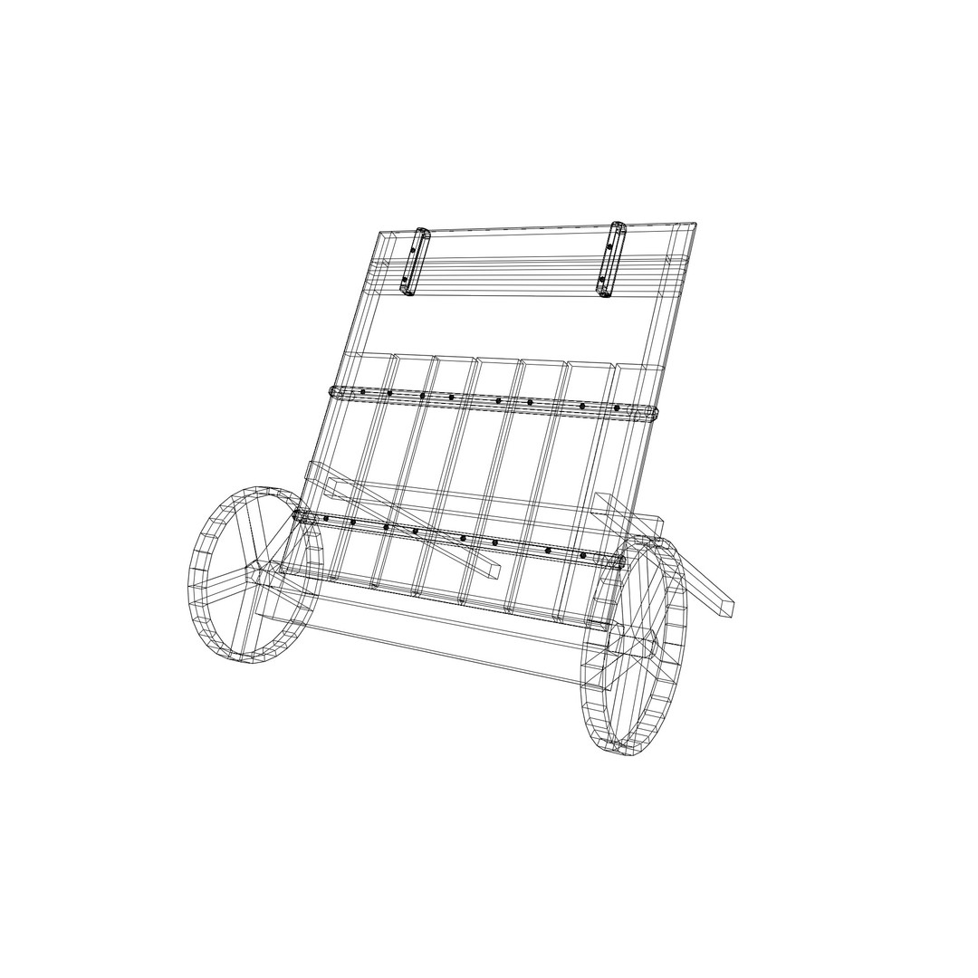 Medieval Siege Weapons Pack I 3D Model – Low Poly Game-Ready Assets, FBX, OBJ, Blender - View 35