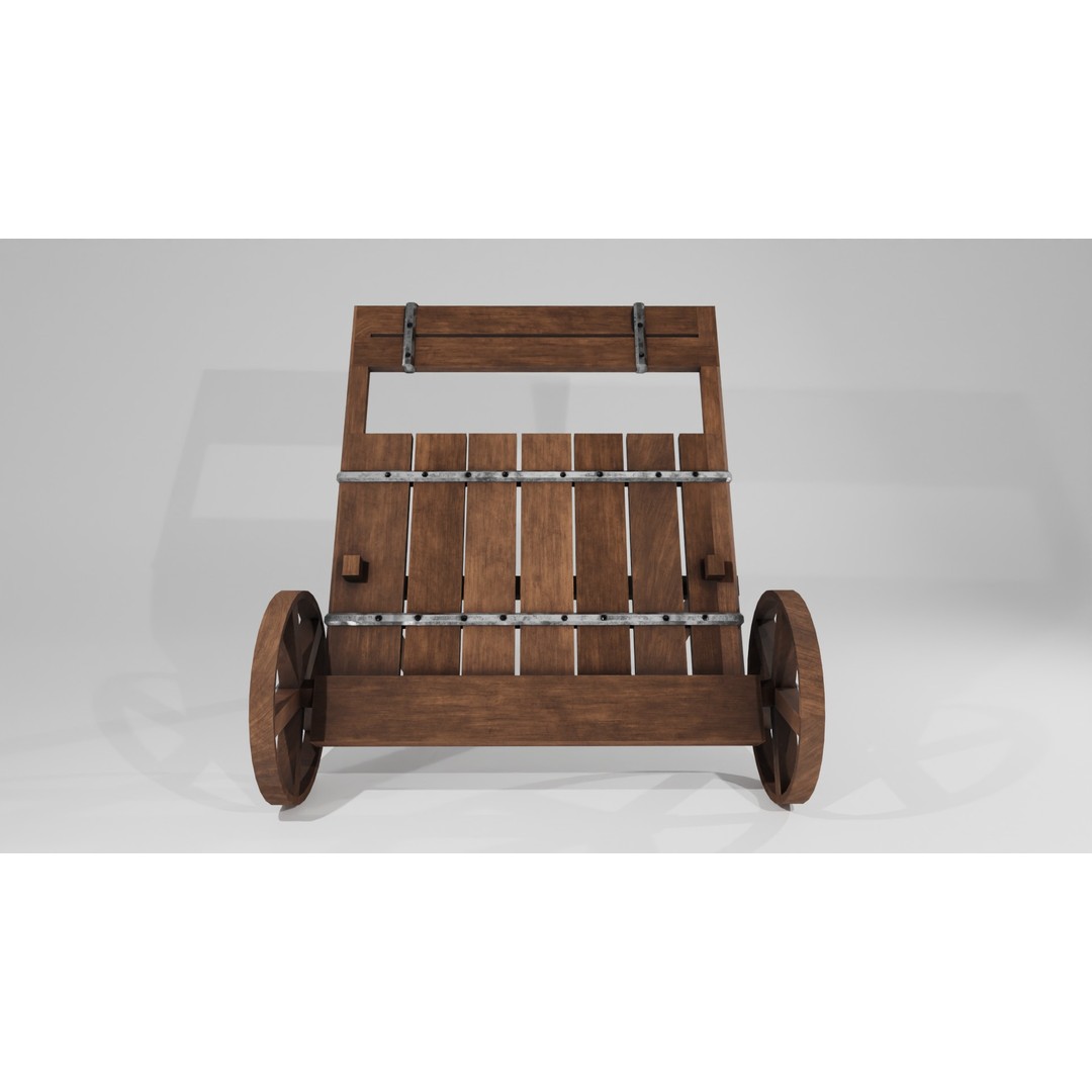 Medieval Siege Weapons Pack I 3D Model – Low Poly Game-Ready Assets, FBX, OBJ, Blender - View 43