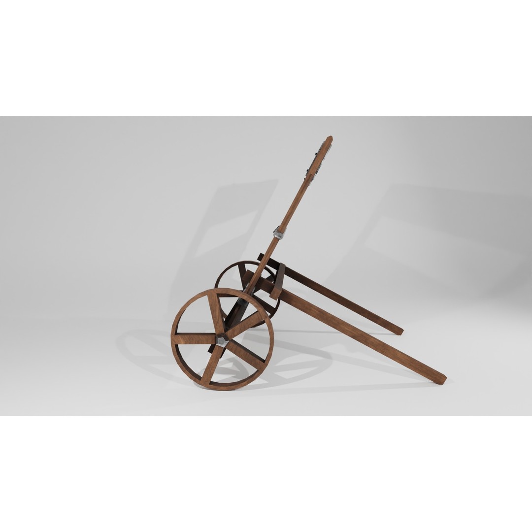 Medieval Siege Weapons Pack I 3D Model – Low Poly Game-Ready Assets, FBX, OBJ, Blender - View 47