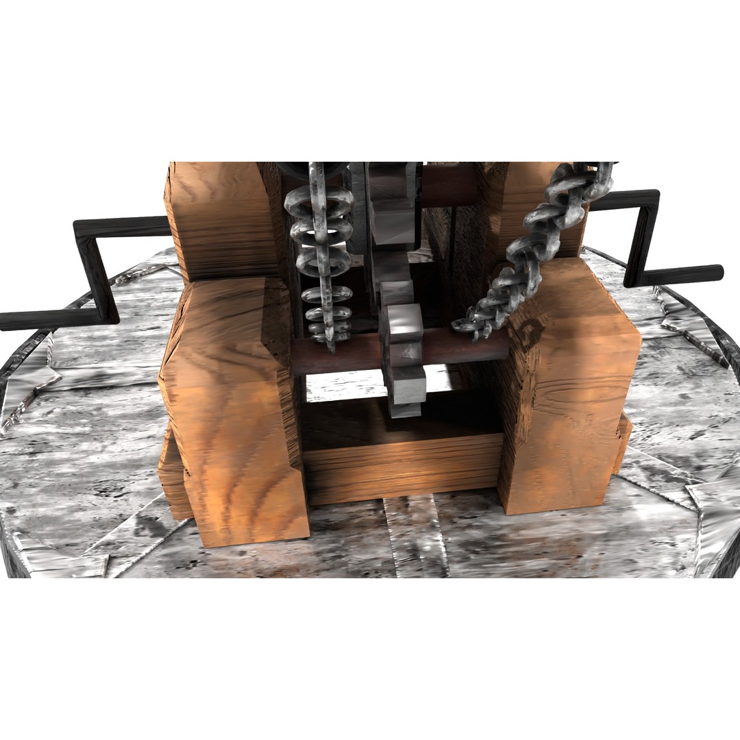 Medieval Siege Weapons Pack I 3D Model – Low Poly Game-Ready Assets, FBX, OBJ, Blender - View 5