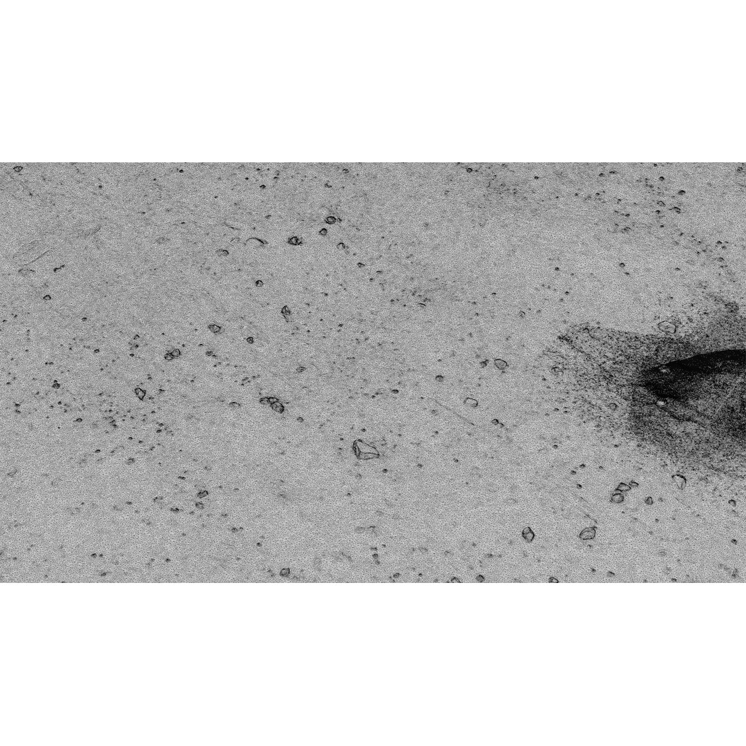 Mars Gravel and Sand 3D Model – High Detail Terrain Asset, FBX - View 19