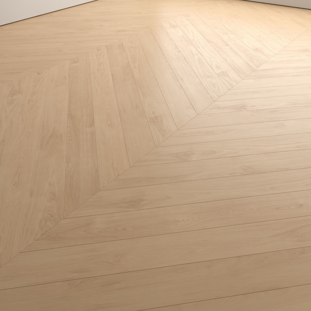 Wood Floor 3D Model – PBR Textures, Multiple Styles, FBX - View 4