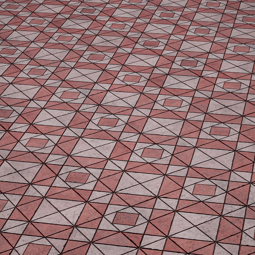 Pavement Base Material 3D Model – PBR Textures, SBS/SBSAR Formats - View 12