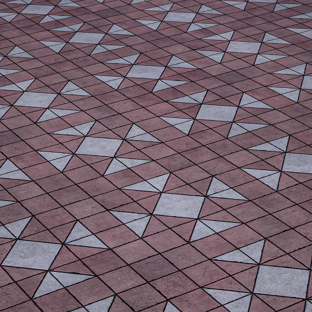 Pavement Base Material 3D Model – PBR Textures, SBS/SBSAR Formats - View 13