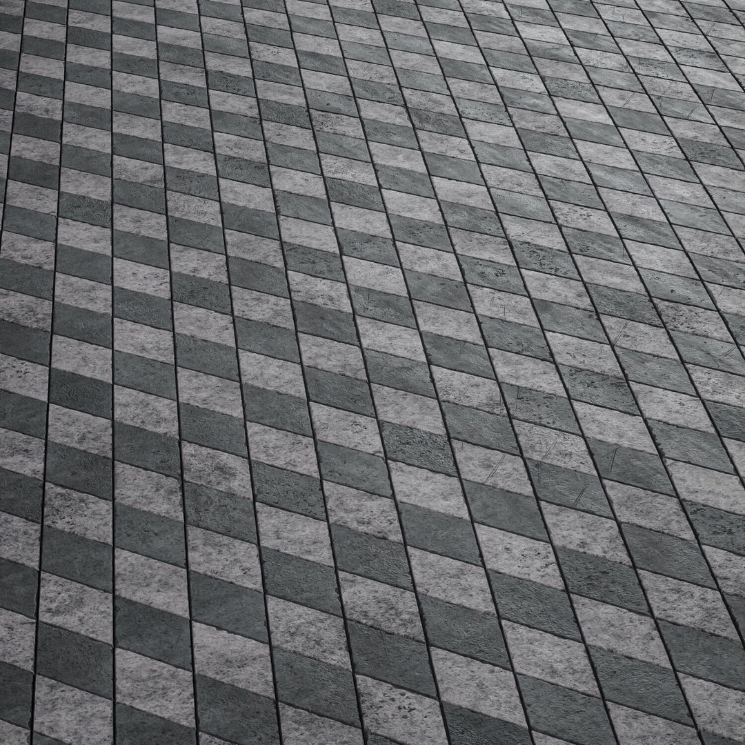 Pavement Base Material 3D Model – PBR Textures, SBS/SBSAR Formats - View 16