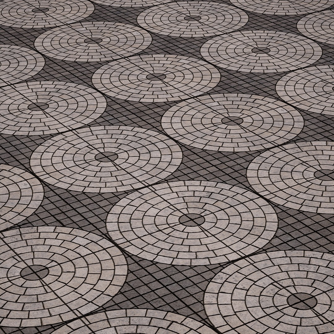 Pavement Base Material 3D Model – PBR Textures, SBS/SBSAR Formats - View 20