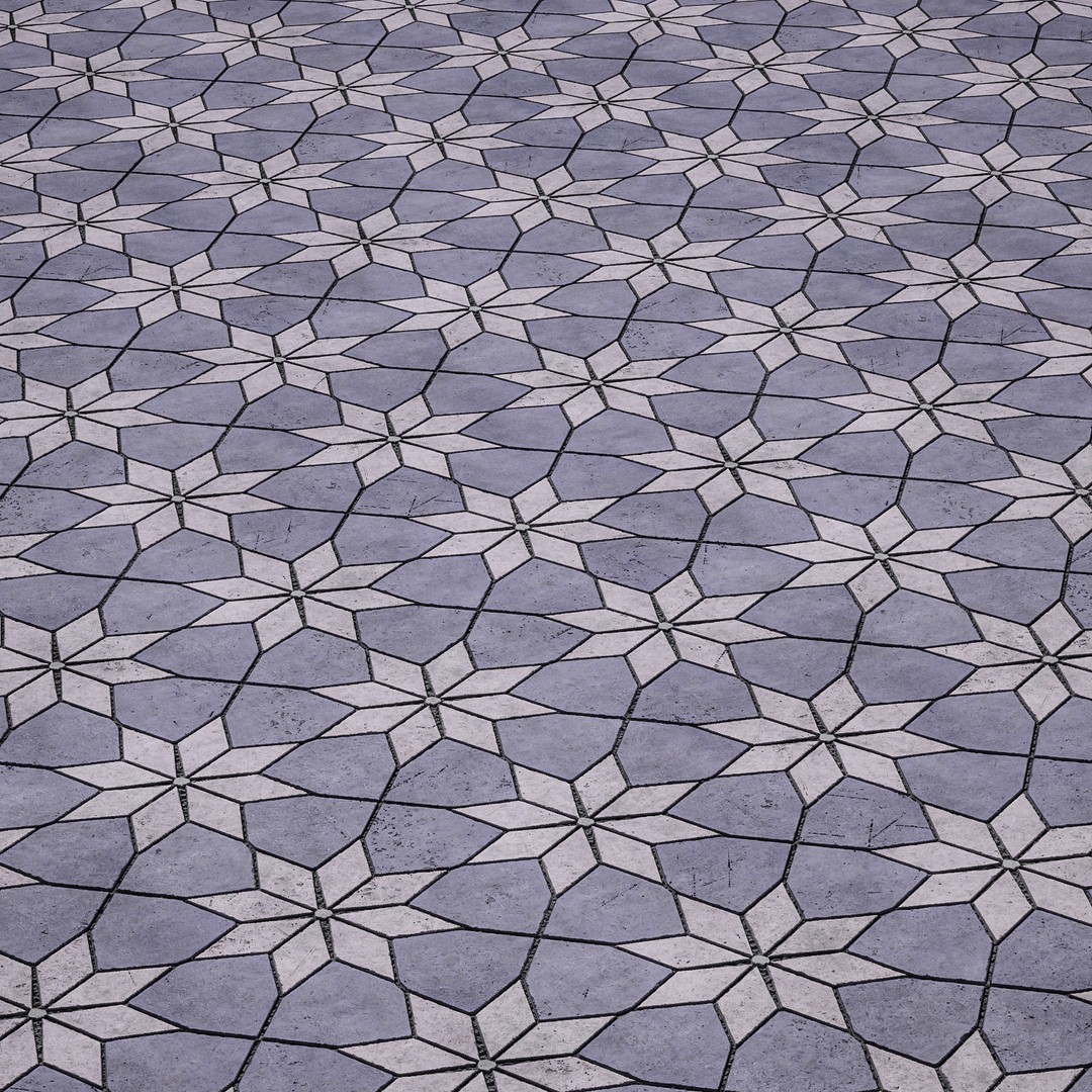 Pavement Base Material 3D Model – PBR Textures, SBS/SBSAR Formats - View 26