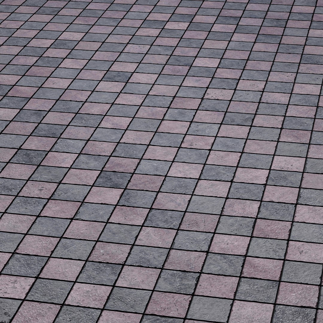 Pavement Base Material 3D Model – PBR Textures, SBS/SBSAR Formats - View 27