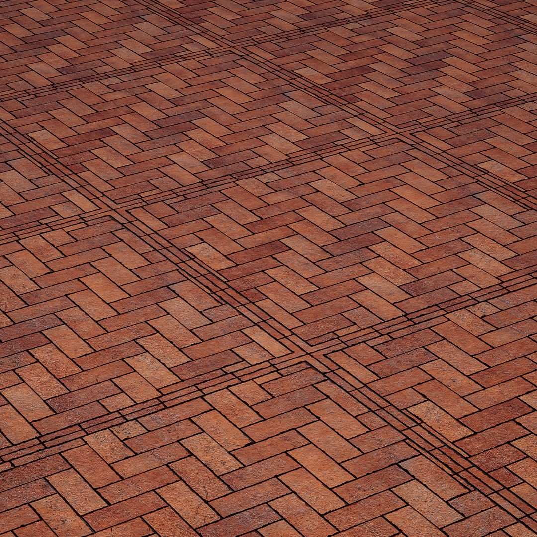 Pavement Base Material 3D Model – PBR Textures, SBS/SBSAR Formats - View 28