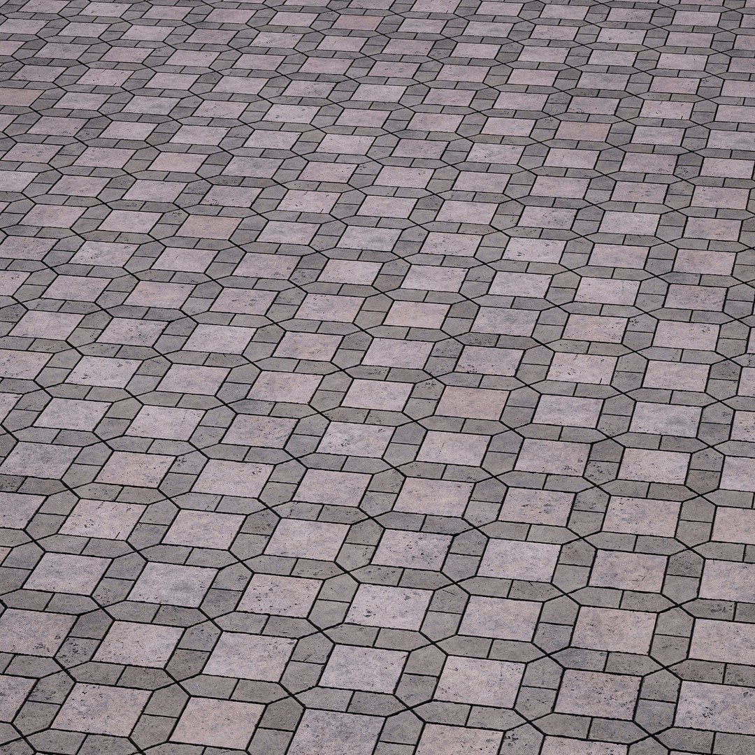 Pavement Base Material 3D Model – PBR Textures, SBS/SBSAR Formats - View 29