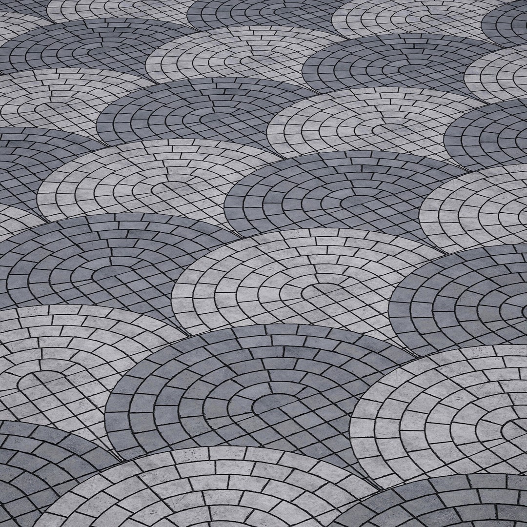 Pavement Base Material 3D Model – PBR Textures, SBS/SBSAR Formats - View 6