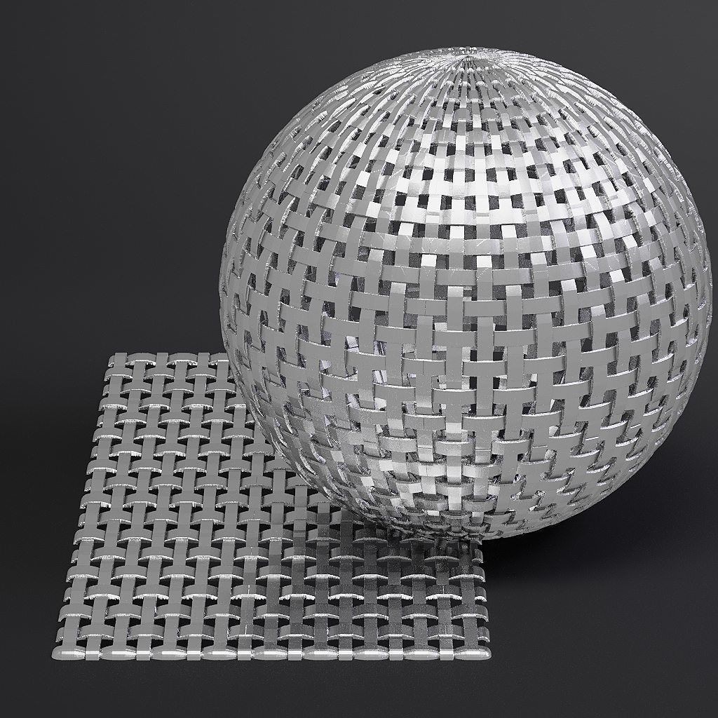 Metal 3D Model – Seamless PBR Textures, 8K Resolution - View 10