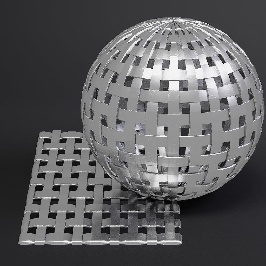 Metal 3D Model – Seamless PBR Textures, 8K Resolution - View 11