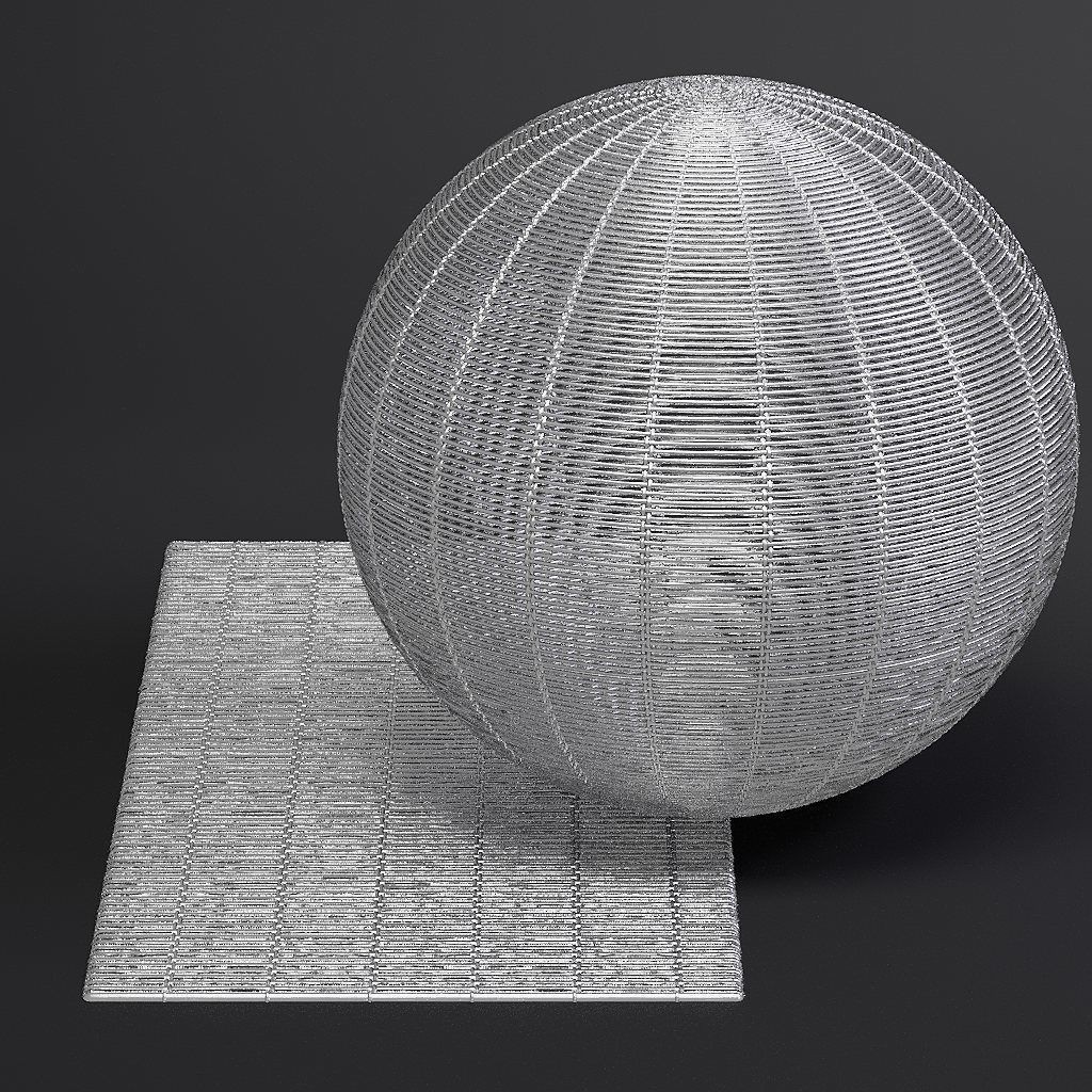 Metal 3D Model – Seamless PBR Textures, 8K Resolution - View 3