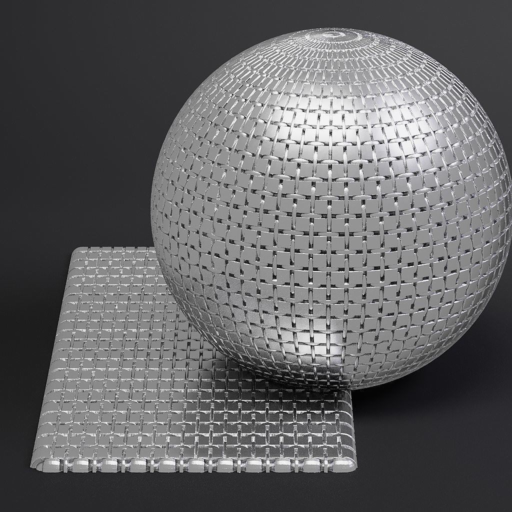 Metal 3D Model – Seamless PBR Textures, 8K Resolution - View 4