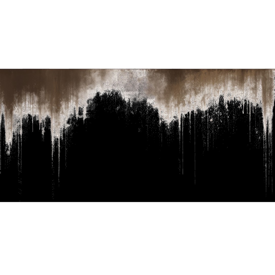 Rusty Drip Stains 3D Model – Grunge Overlay Textures, PNG - View 10