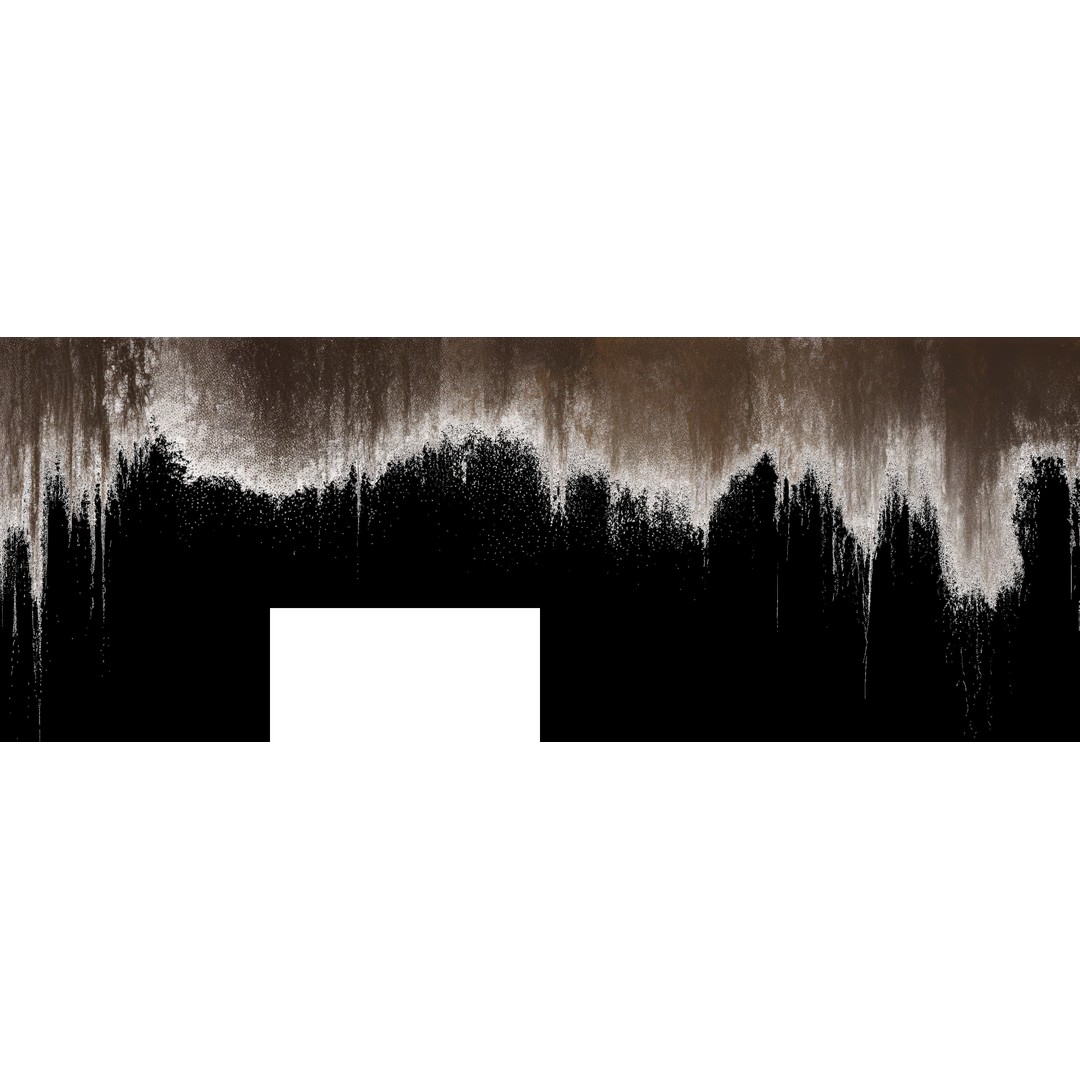 Rusty Drip Stains 3D Model – Grunge Overlay Textures, PNG - View 17