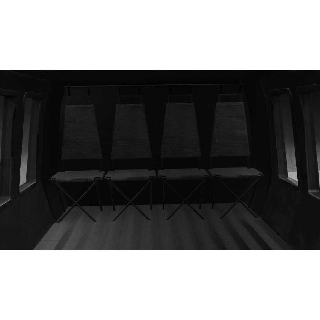 UH60 Black Hawk 3D Model – Low Poly Game Asset with PBR Textures - View 10