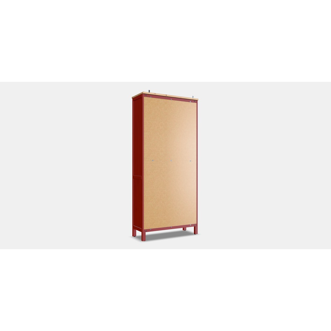 HEMNES Bookcase 3D Model – Low Poly PBR Furniture for Visualization