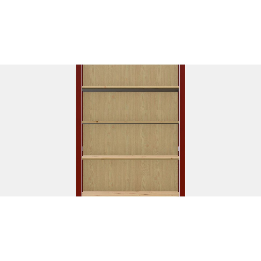 HEMNES Bookcase 3D Model – Low Poly PBR Furniture for Visualization - View 12