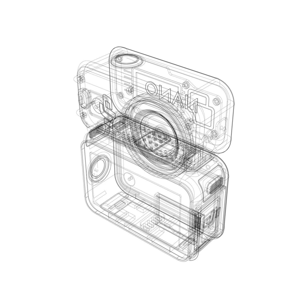 DJI Osmo Nano 3D Model – High Poly Camera Asset, FBX/OBJ