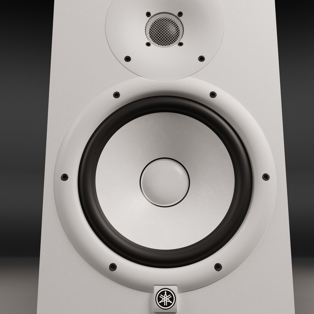 YAMAHA HS 8 Studio Monitors 3D Model – High Detail PBR Asset, FBX - View 10