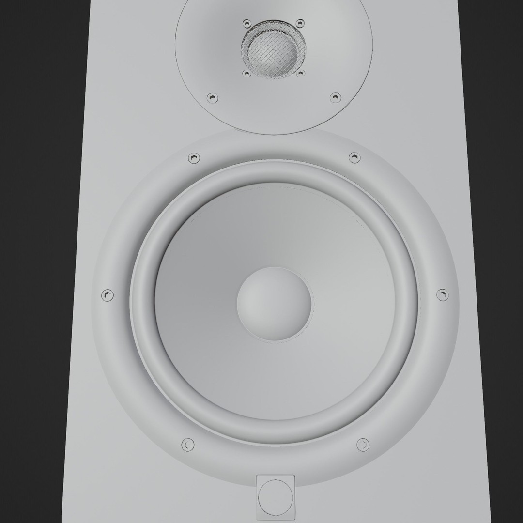 YAMAHA HS 8 Studio Monitors 3D Model – High Detail PBR Asset, FBX - View 19
