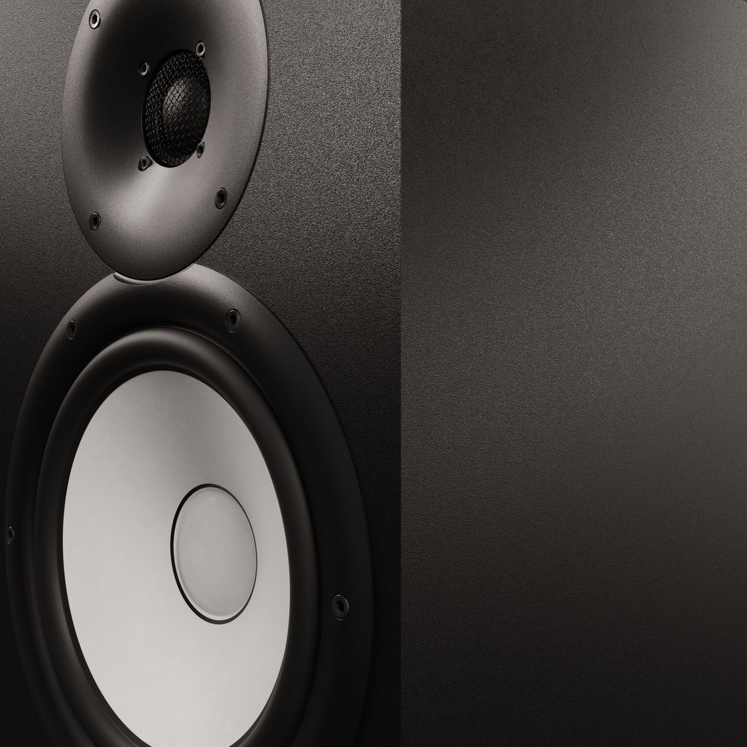 YAMAHA HS 8 Studio Monitors 3D Model – High Detail PBR Asset, FBX - View 6