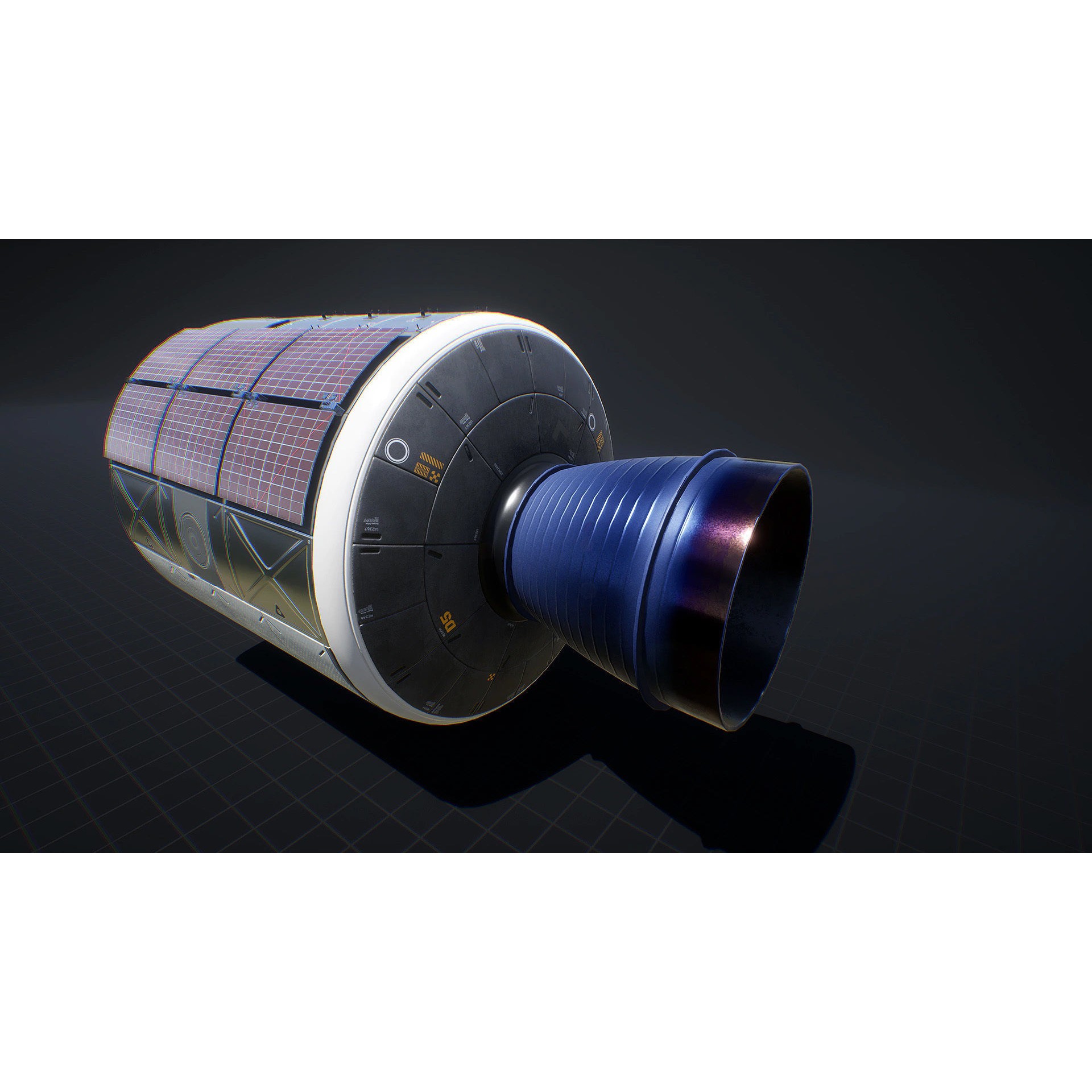 Space Kit - Low-Poly Game-Ready 3D Model - View 7