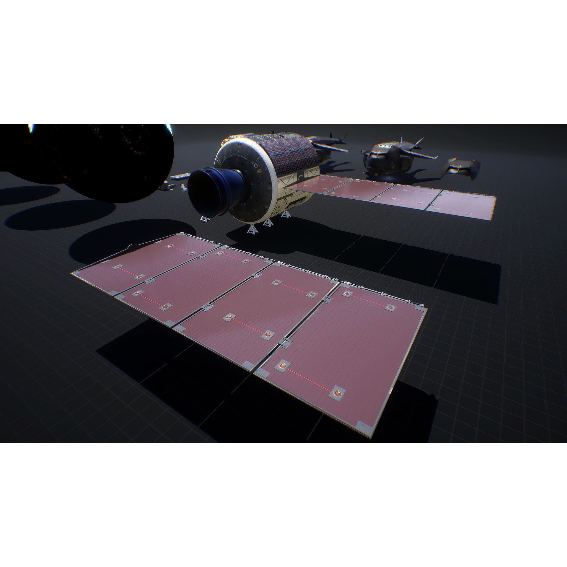 Space Kit - Low-Poly Game-Ready 3D Model - View 8