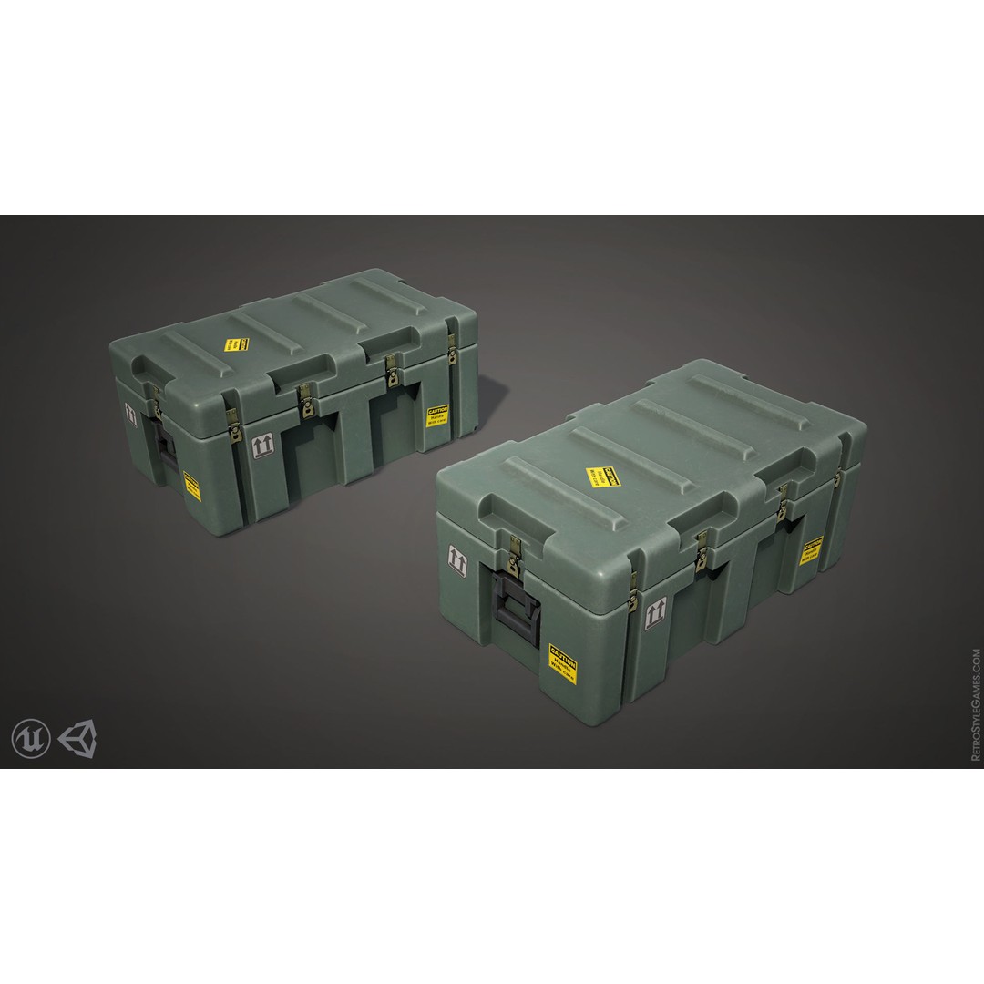 Wireless Communication Devices 3D Model – Low Poly Military Game Asset, FBX - View 13