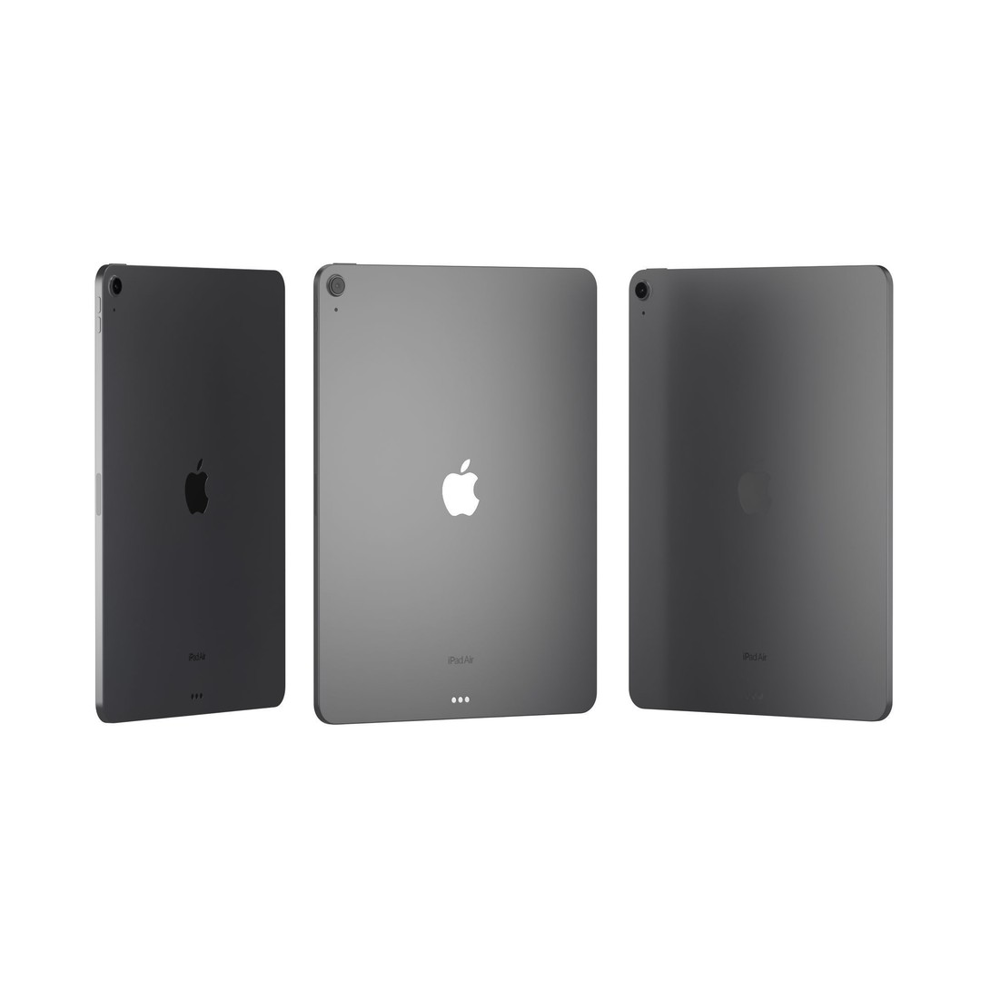 Apple iPad Air 13 2024 3D Model – High Poly PBR Asset, FBX & OBJ Formats - View 10